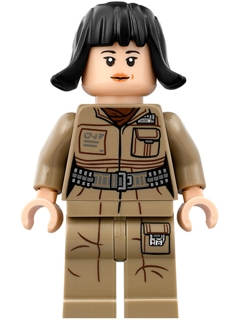 LEGO Minifigure -- Rose Tico-Star Wars / Star Wars Episode 8 -- SW0857 -- Creative Brick Builders